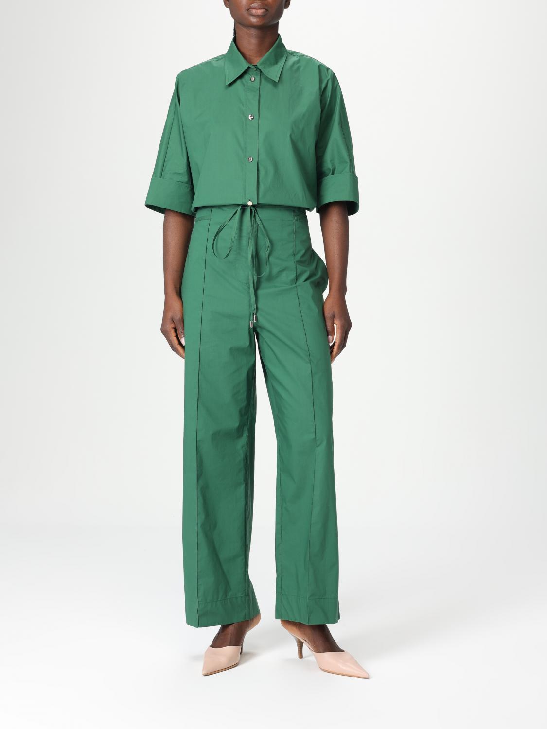 LIU JO CAMICIA: Camicia casual Liu Jo in cotone , Verde - Img 2