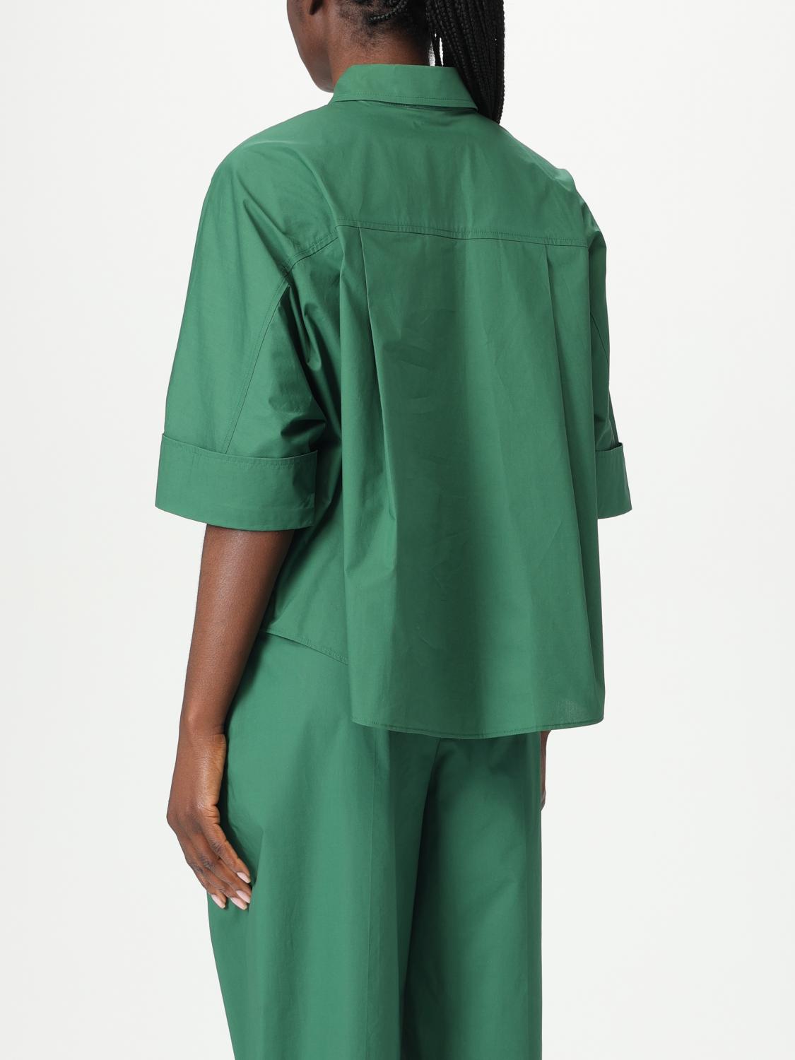 LIU JO CAMICIA: Camicia casual Liu Jo in cotone , Verde - Img 3
