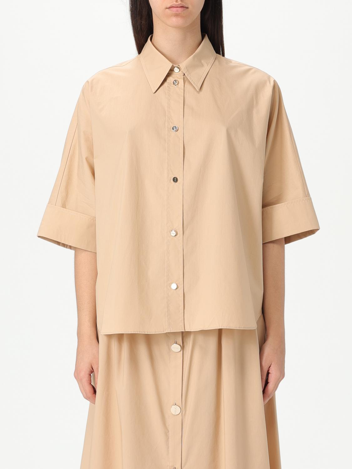 LIU JO CAMICIA: Camicia casual Liu Jo in cotone , Beige - Img 1