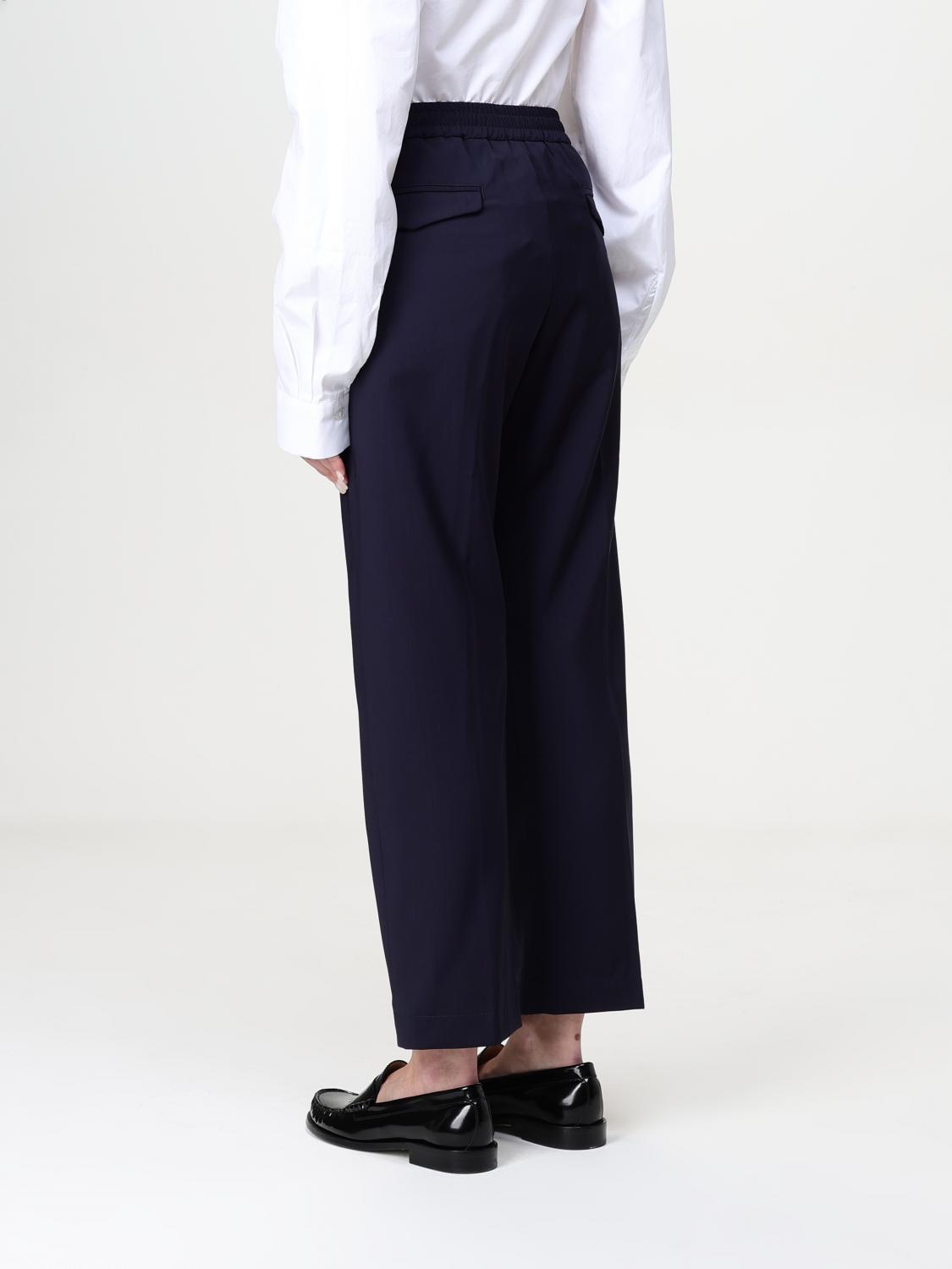 BARENA PANTALONES: Pantalón mujer Barena, Azul Oscuro - Img 3