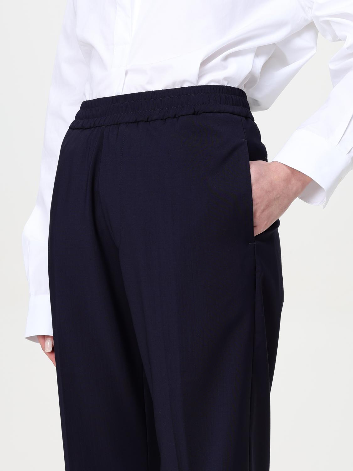 BARENA PANTALONES: Pantalón mujer Barena, Azul Oscuro - Img 4