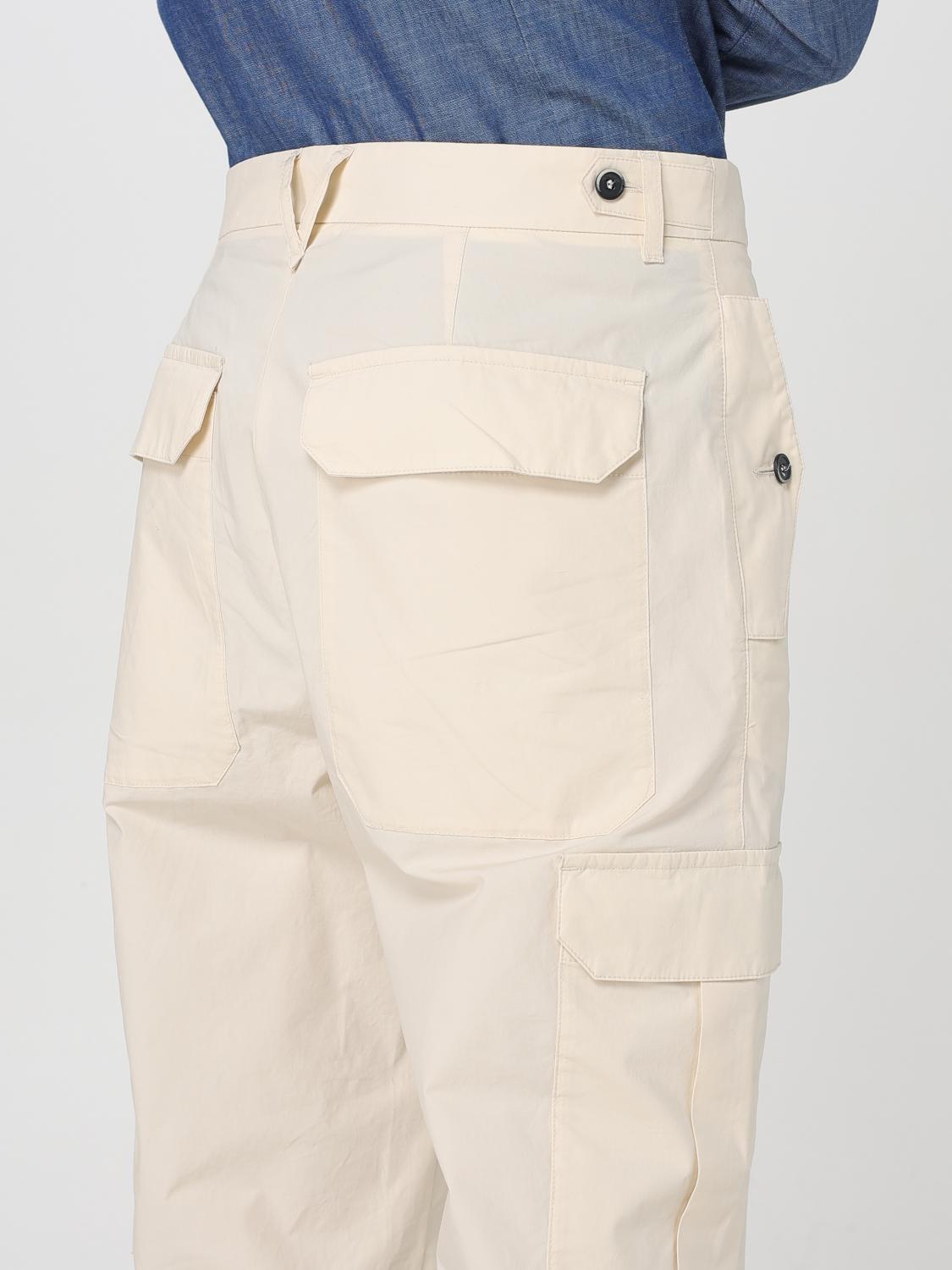 BARENA PANTALONI: Pantalone cargo Barena in cotone stretch , Grigio - Img 3