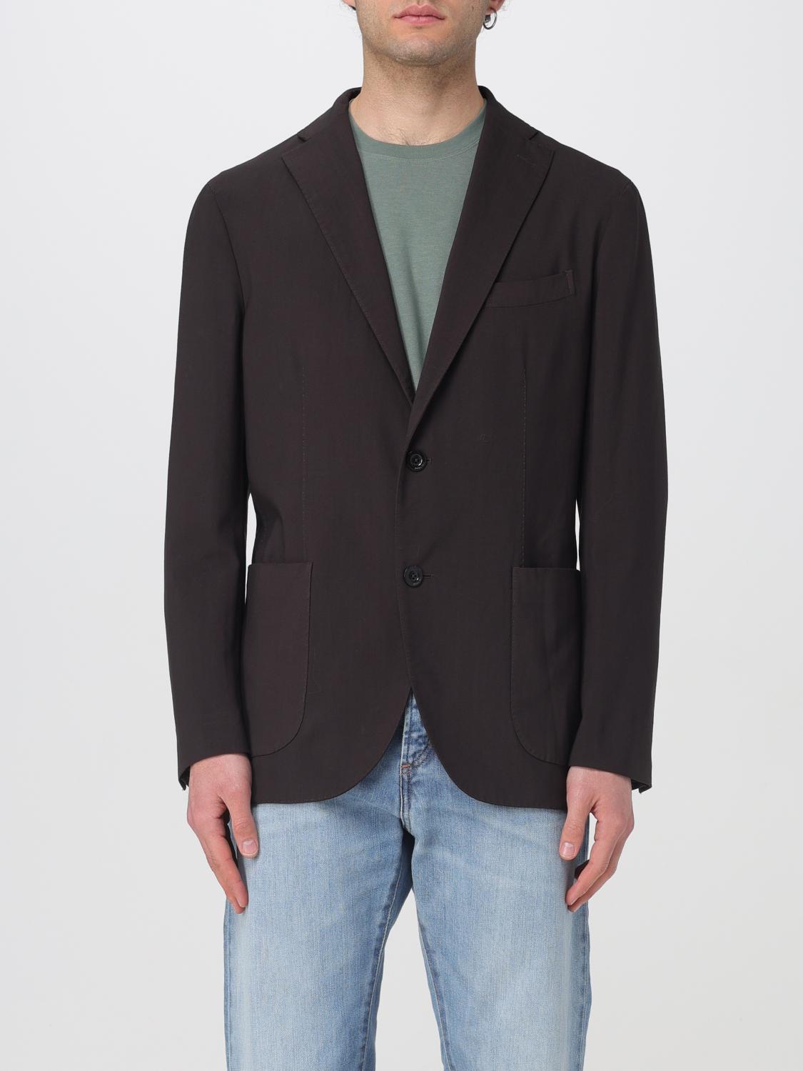 BOGLIOLI BLAZER: ジャケット メンズ Boglioli, ブラック - Img 1