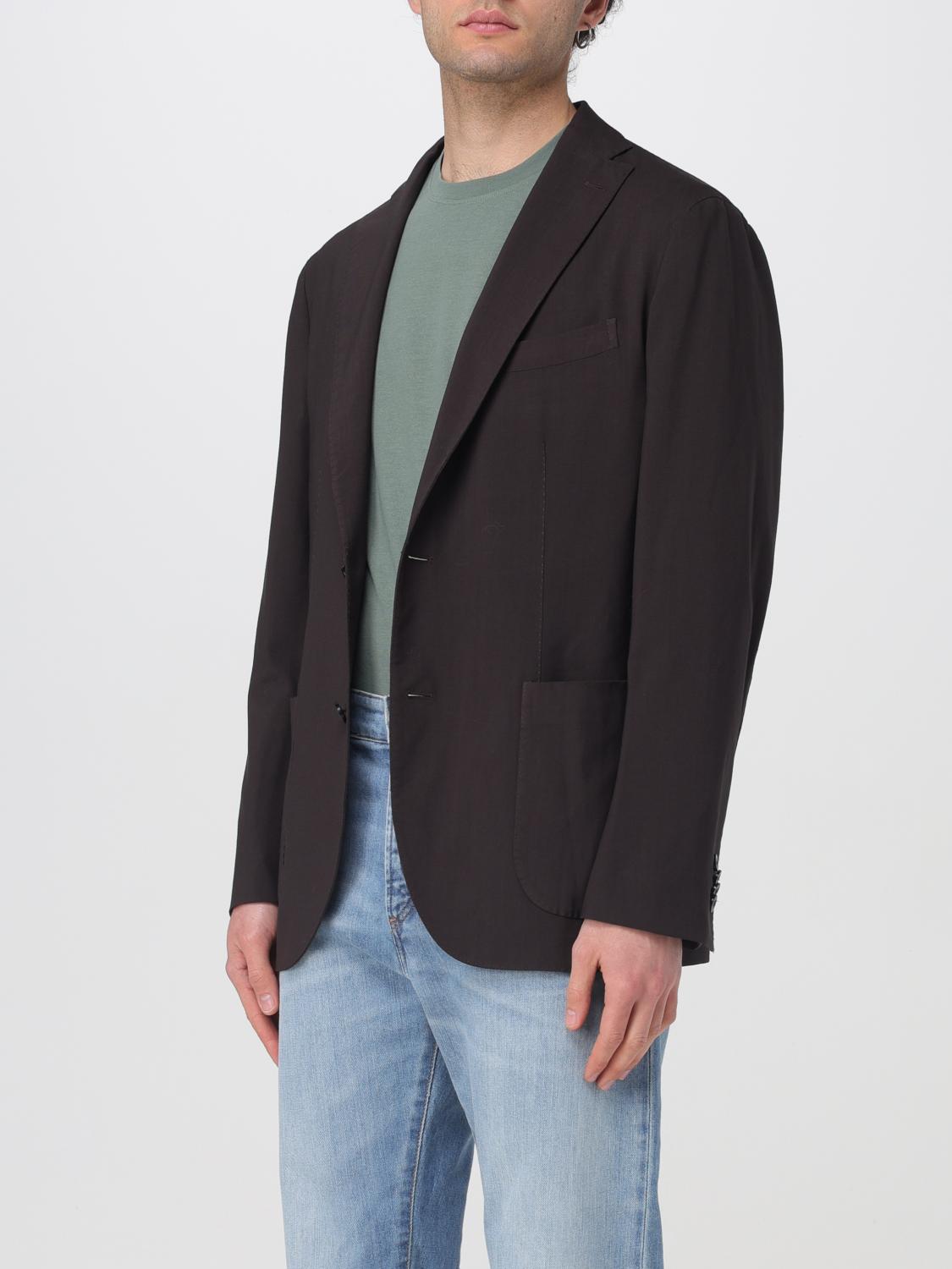 BOGLIOLI BLAZER: ジャケット メンズ Boglioli, ブラック - Img 3