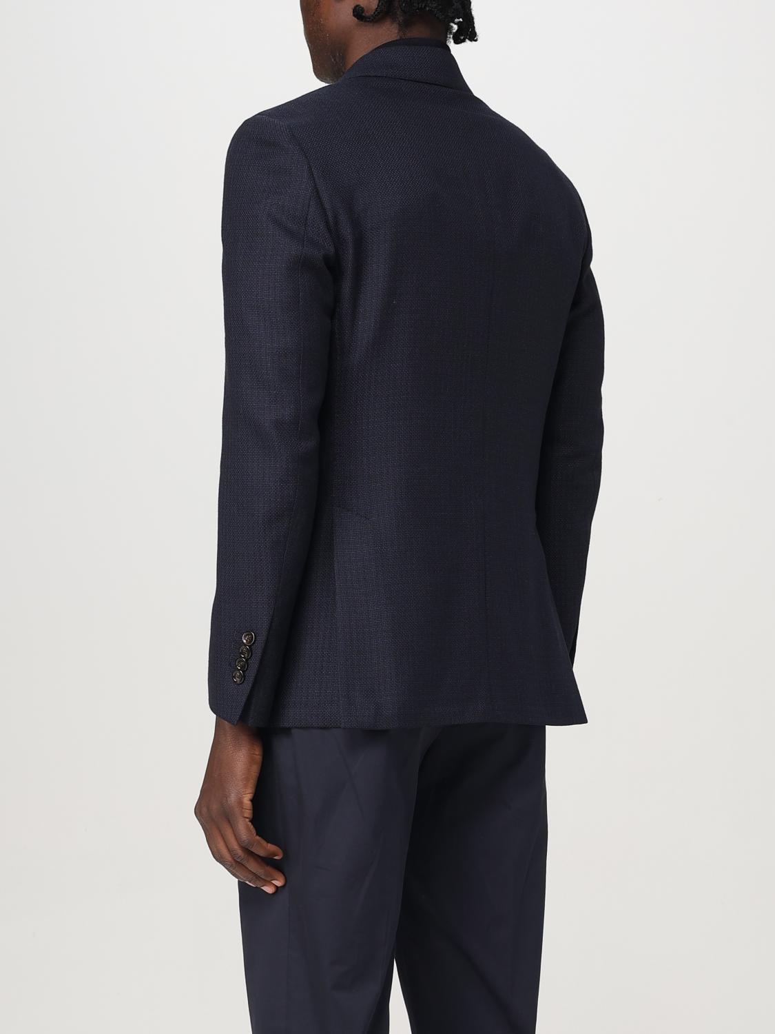 LARDINI BLAZER: Jacket men Lardini, Blue - Img 2