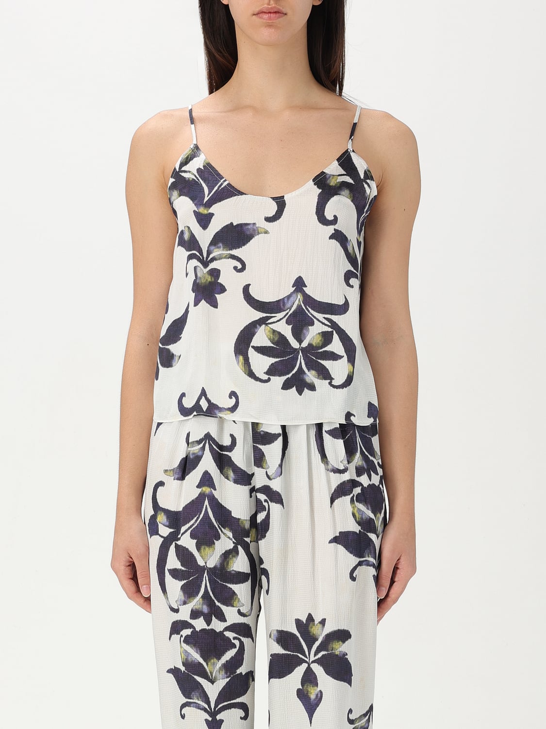 FORTE FORTE TOP: Top mujer Forte Forte, Lila - Img 1