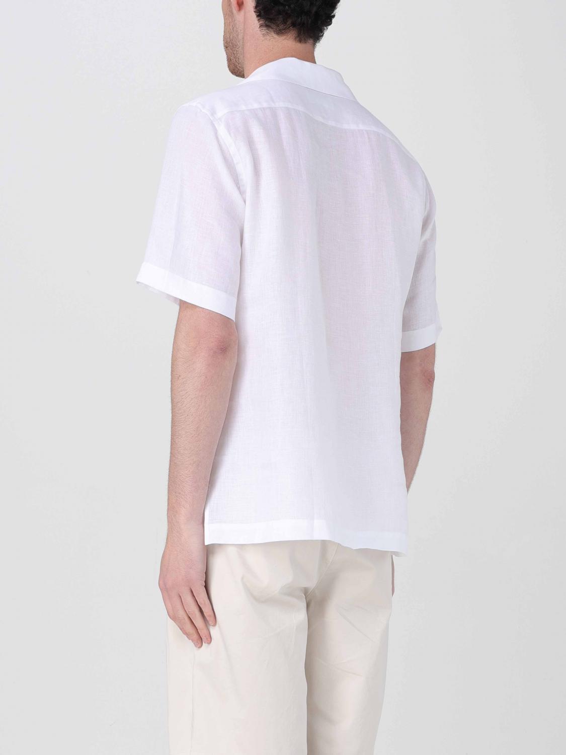 LARDINI CAMICIA: Camicia Lardini in lino , Bianco - Img 2