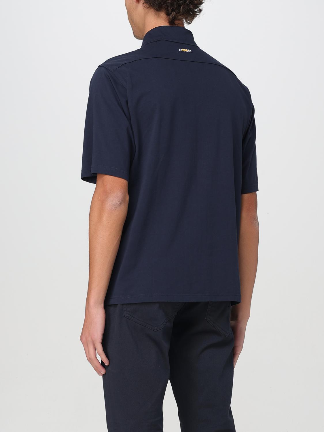ASPESI SHIRT: Shirt men Aspesi, Blue - Img 2