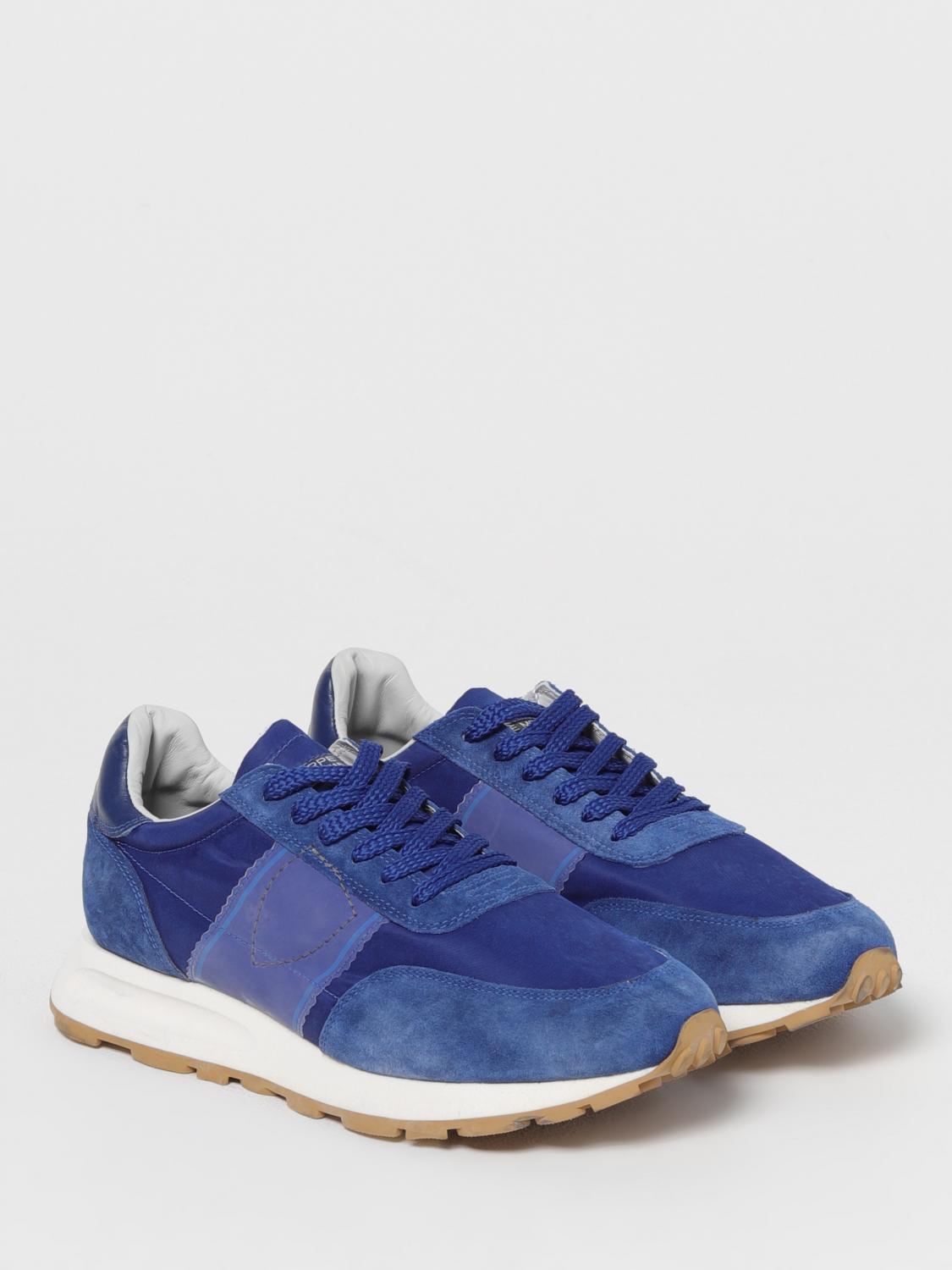 PHILIPPE MODEL SNEAKERS: Sneakers men Philippe Model, Gnawed Blue - Img 2