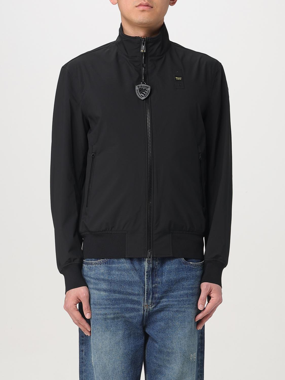 BLAUER JACKET: Jacket men Blauer, Black - Img 1