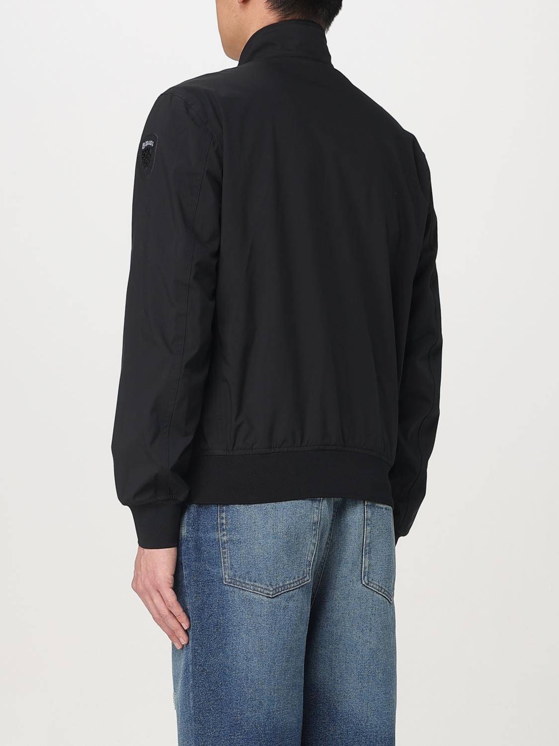 BLAUER JACKET: Jacket men Blauer, Black - Img 2