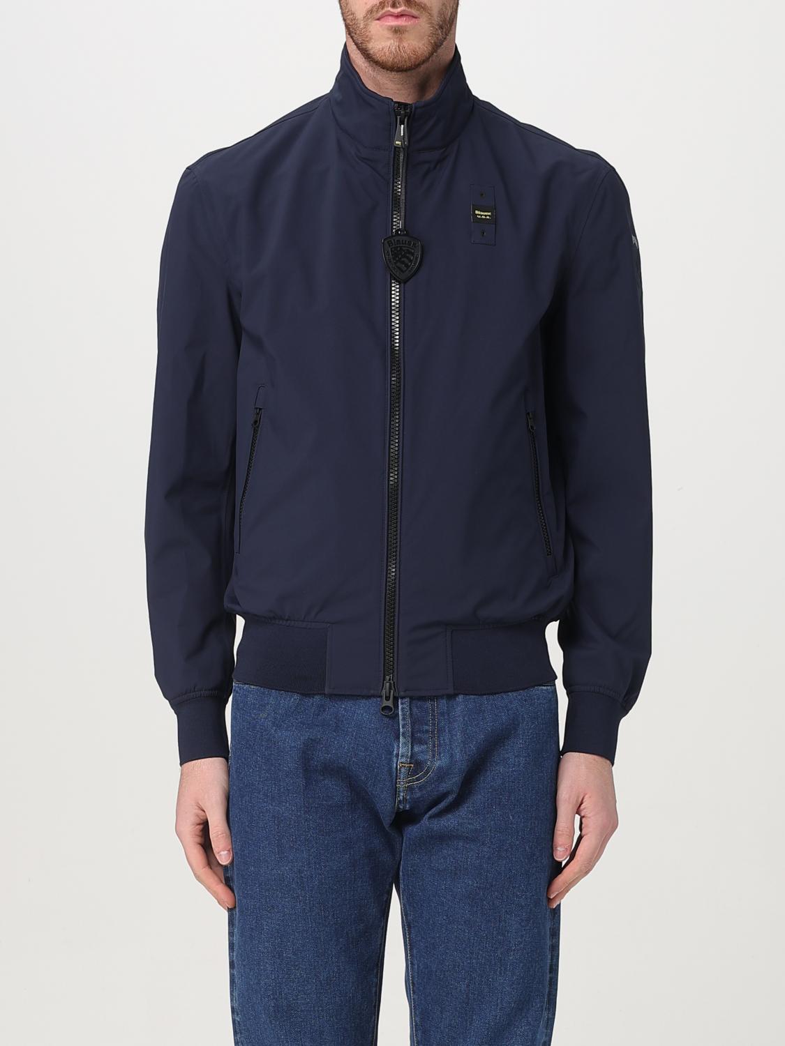 BLAUER JACKET: Jacket men Blauer, Blue - Img 1