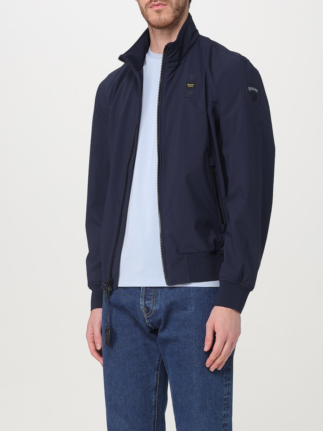 BLAUER JACKET: Jacket men Blauer, Blue - Img 3