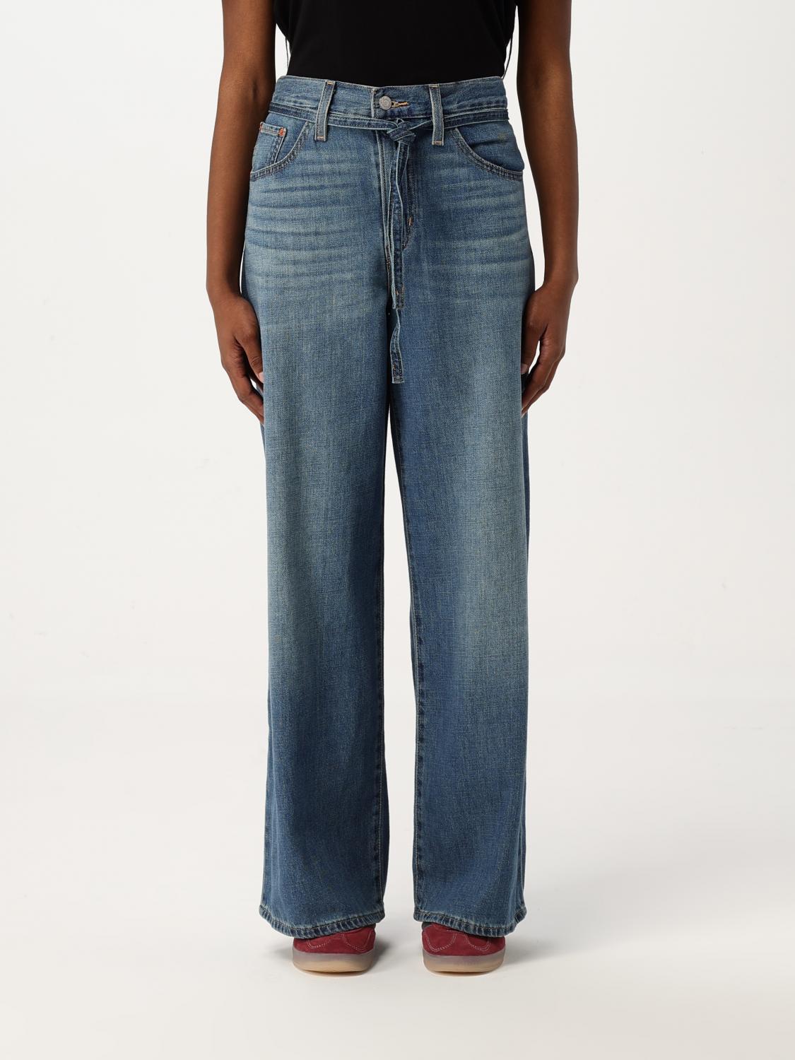 LEVI'S 청바지: 청바지 여성 Levi's, 블랙 - Img 1