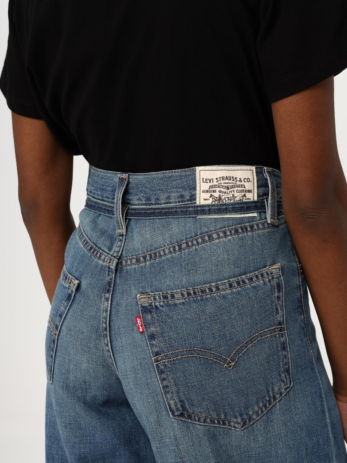 LEVI'S 청바지: 청바지 여성 Levi's, 블랙 - Img 3