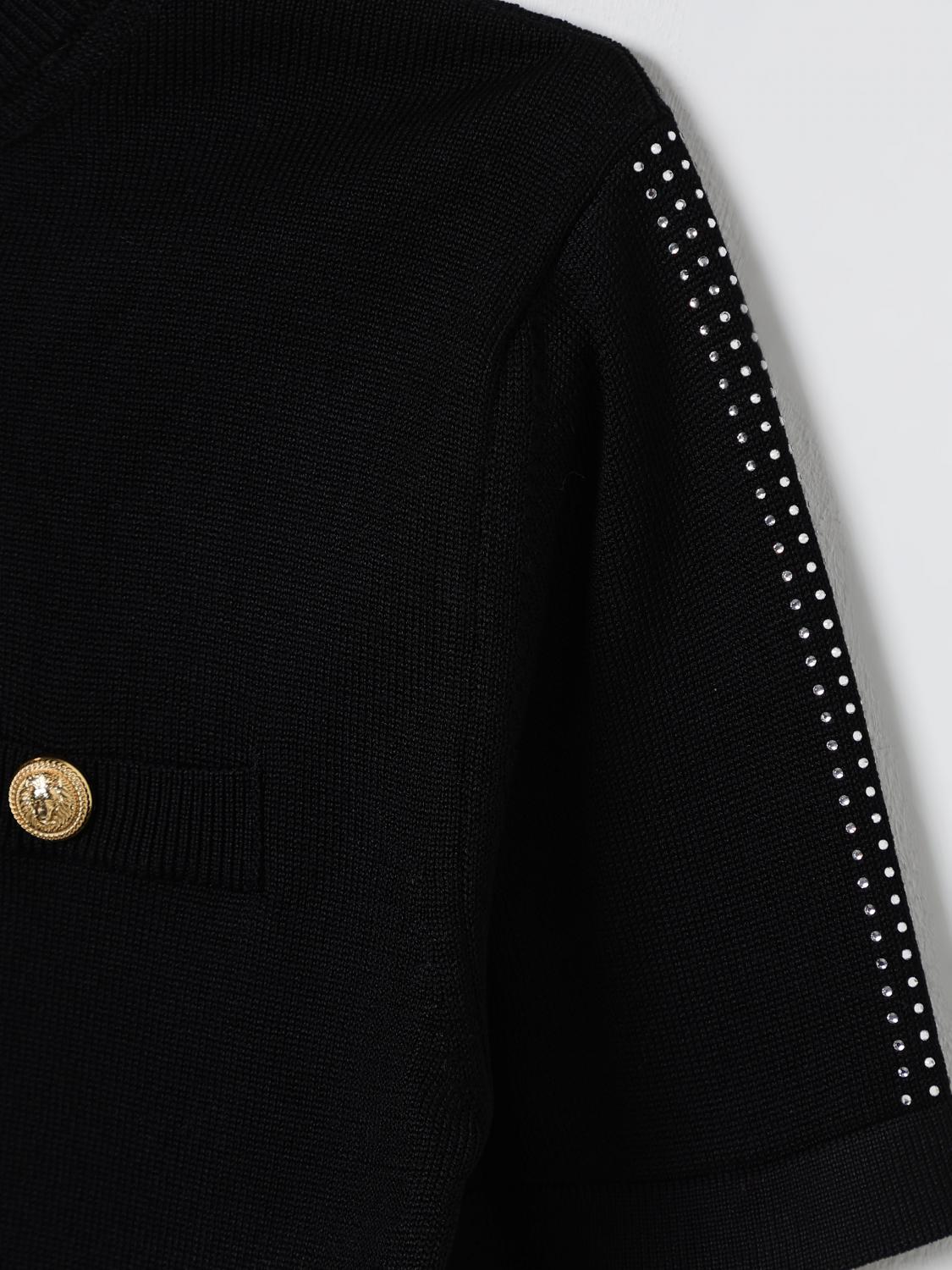 BALMAIN JERSEY: Jersey niños Balmain, Negro - Img 3