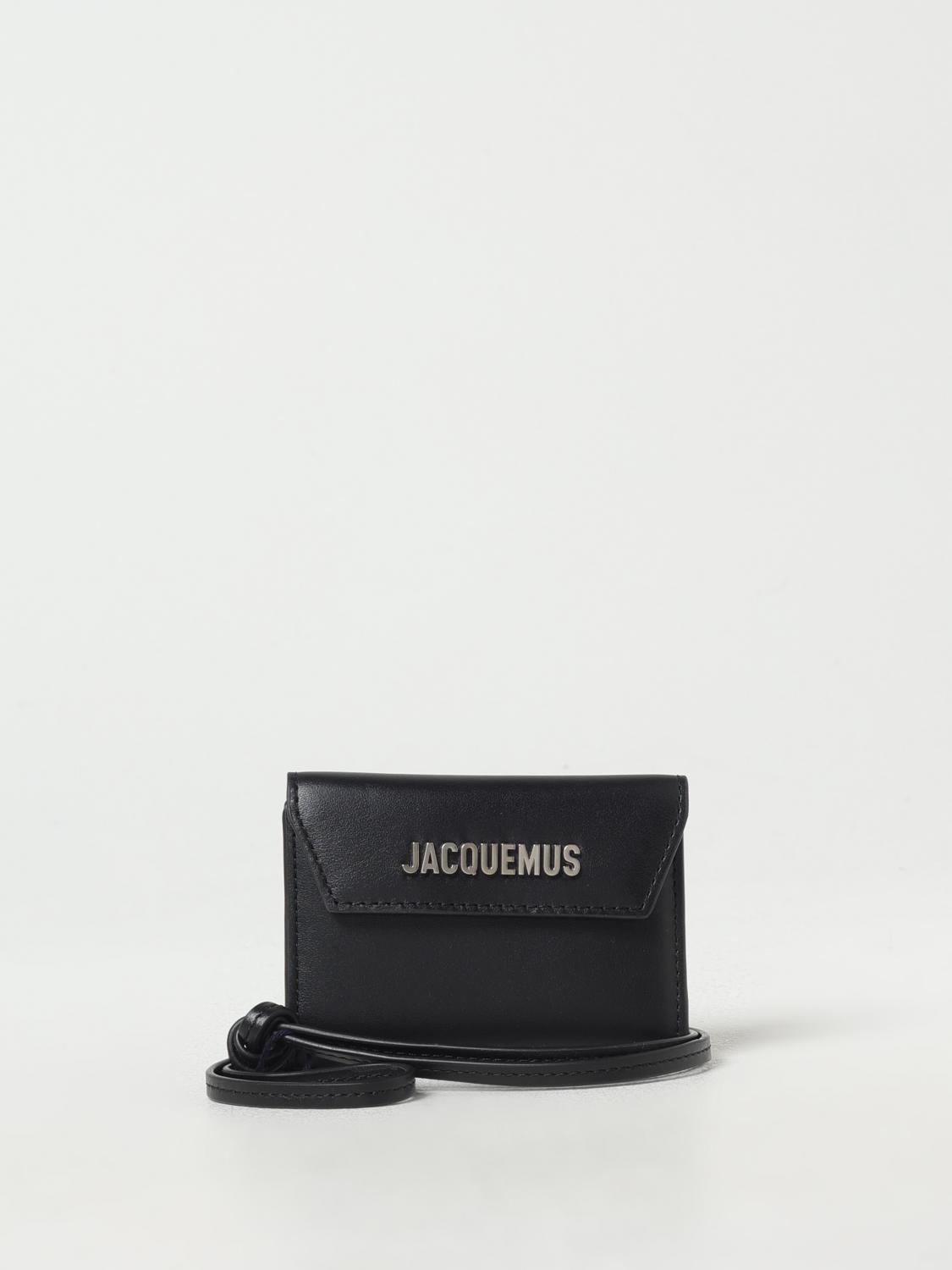JACQUEMUS WALLET: Wallet men Jacquemus, Black - Img 1
