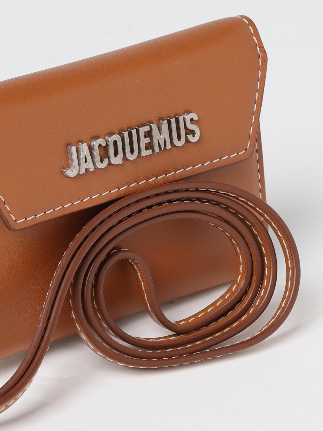 JACQUEMUS WALLET: Wallet men Jacquemus, Brown - Img 4