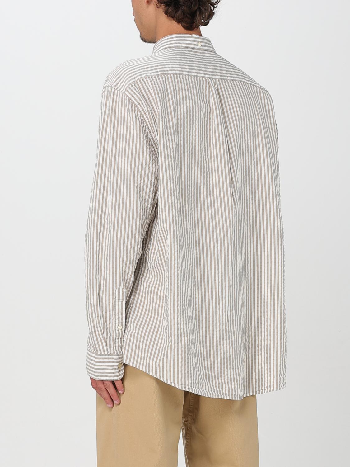BARBOUR CAMICIA: Camicia Barbour in cotone a righe , Grigio - Img 2