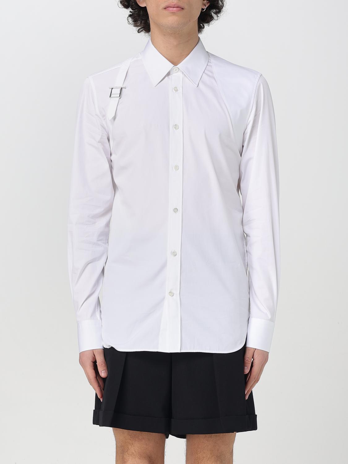 MCQUEEN SHIRT: Shirt men McQueen, White - Img 1