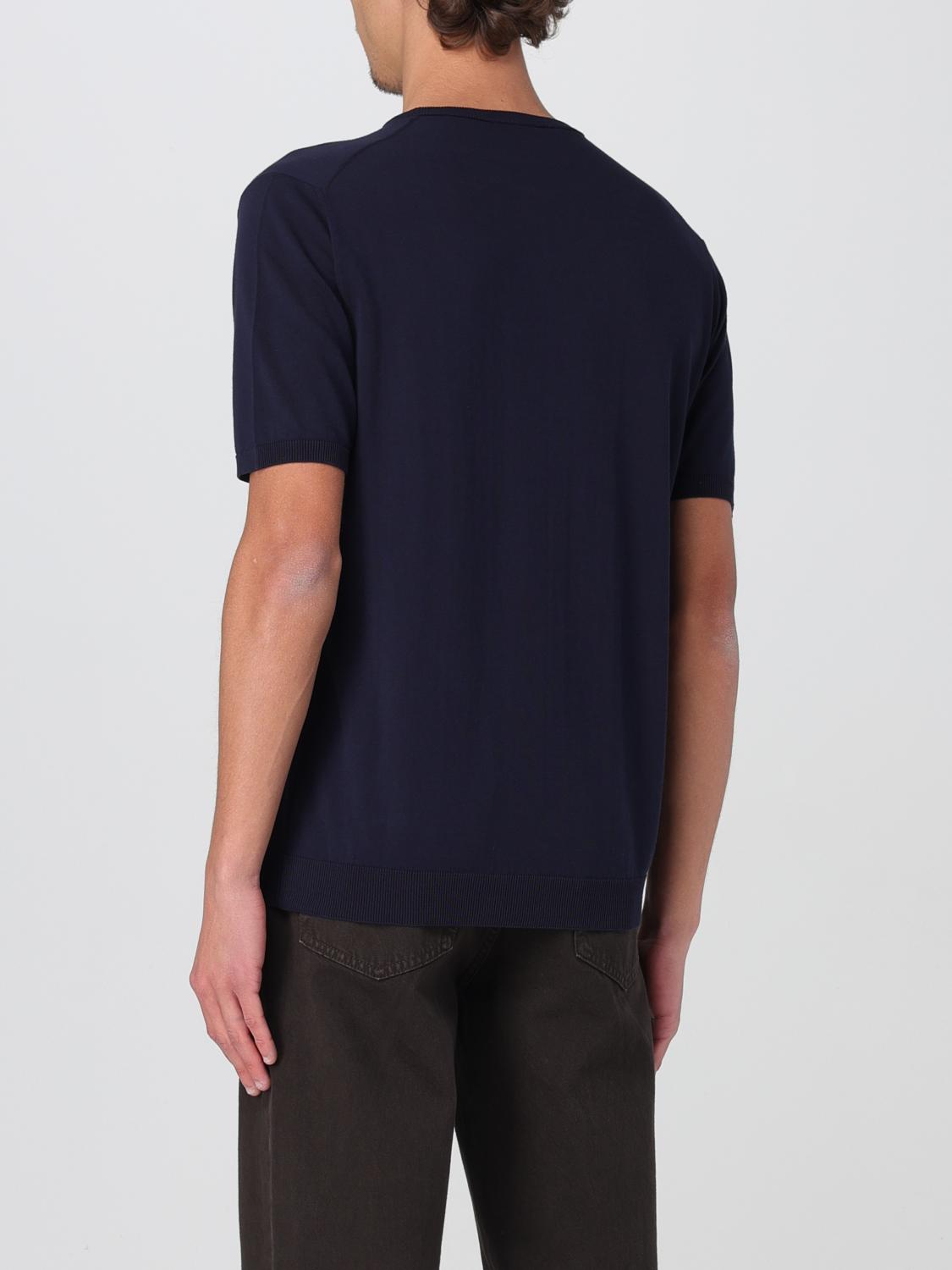 ROBERTO COLLINA T-SHIRT: Pull homme Roberto Collina, Bleu - Img 2