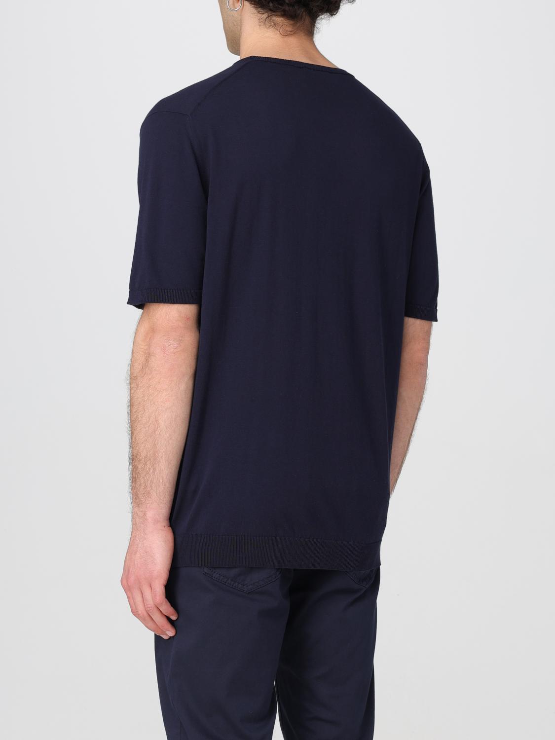 ROBERTO COLLINA T-SHIRT: Pull homme Roberto Collina, Bleu Marine - Img 2