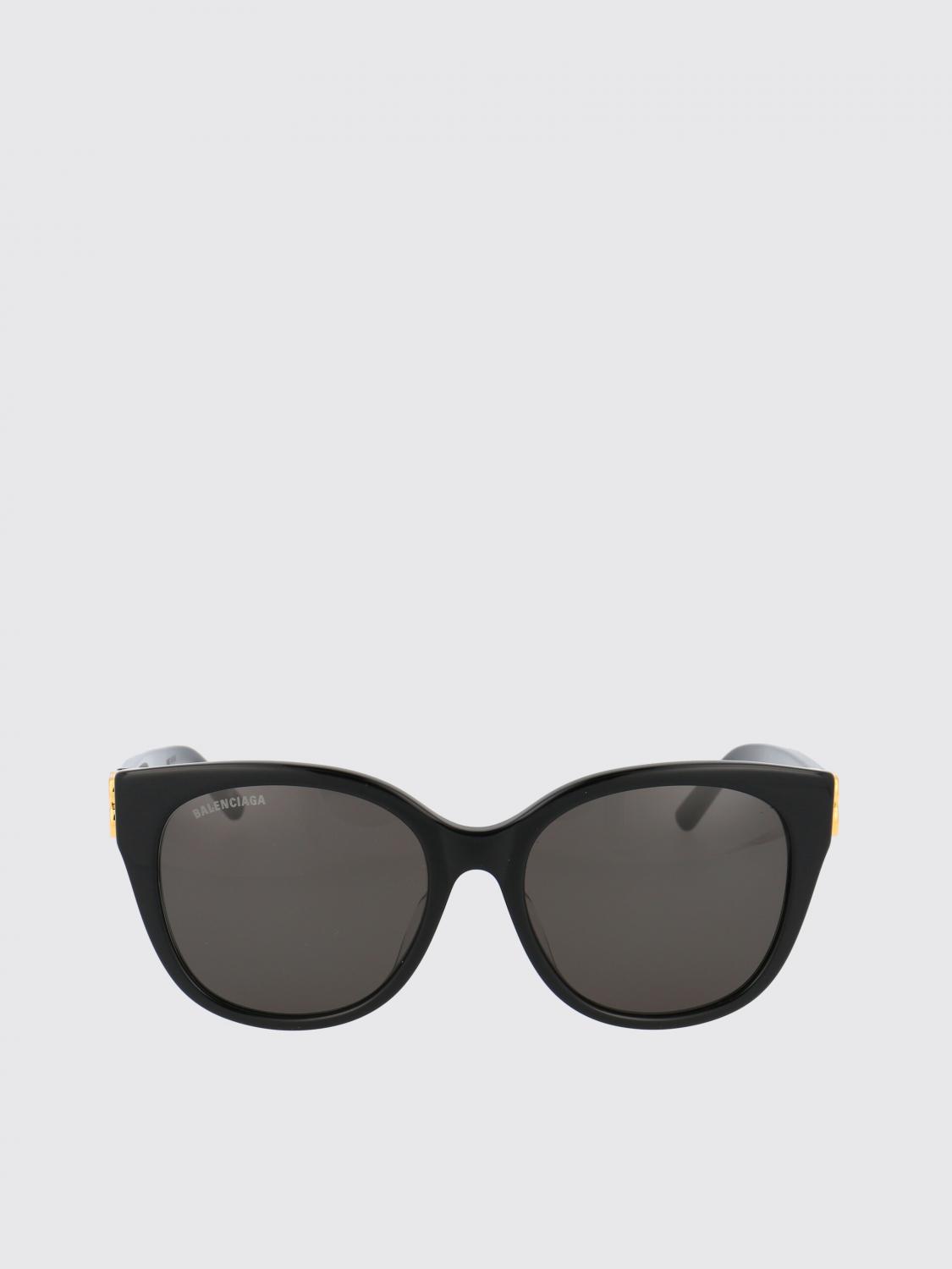 BALENCIAGA OCCHIALI DA SOLE: Occhiali da sole BB Balenciaga in acetato , Nero - Img 2