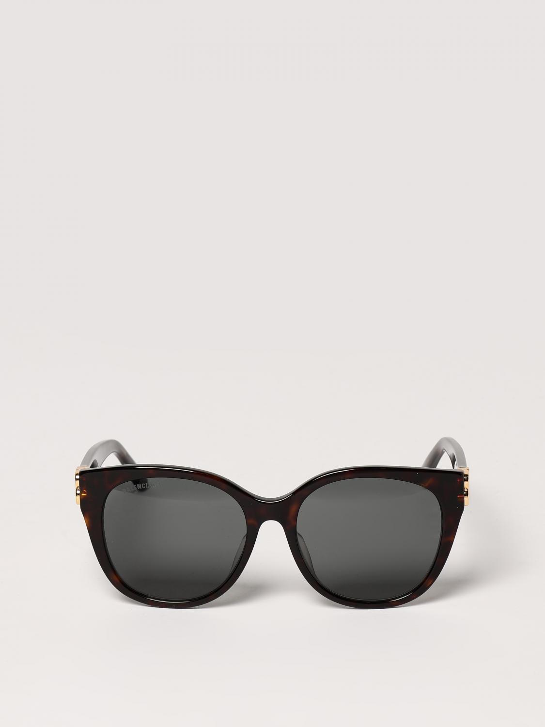 BALENCIAGA GAFAS DE SOL: Gafas de sol BB Balenciaga de acetato, Marrón - Img 3