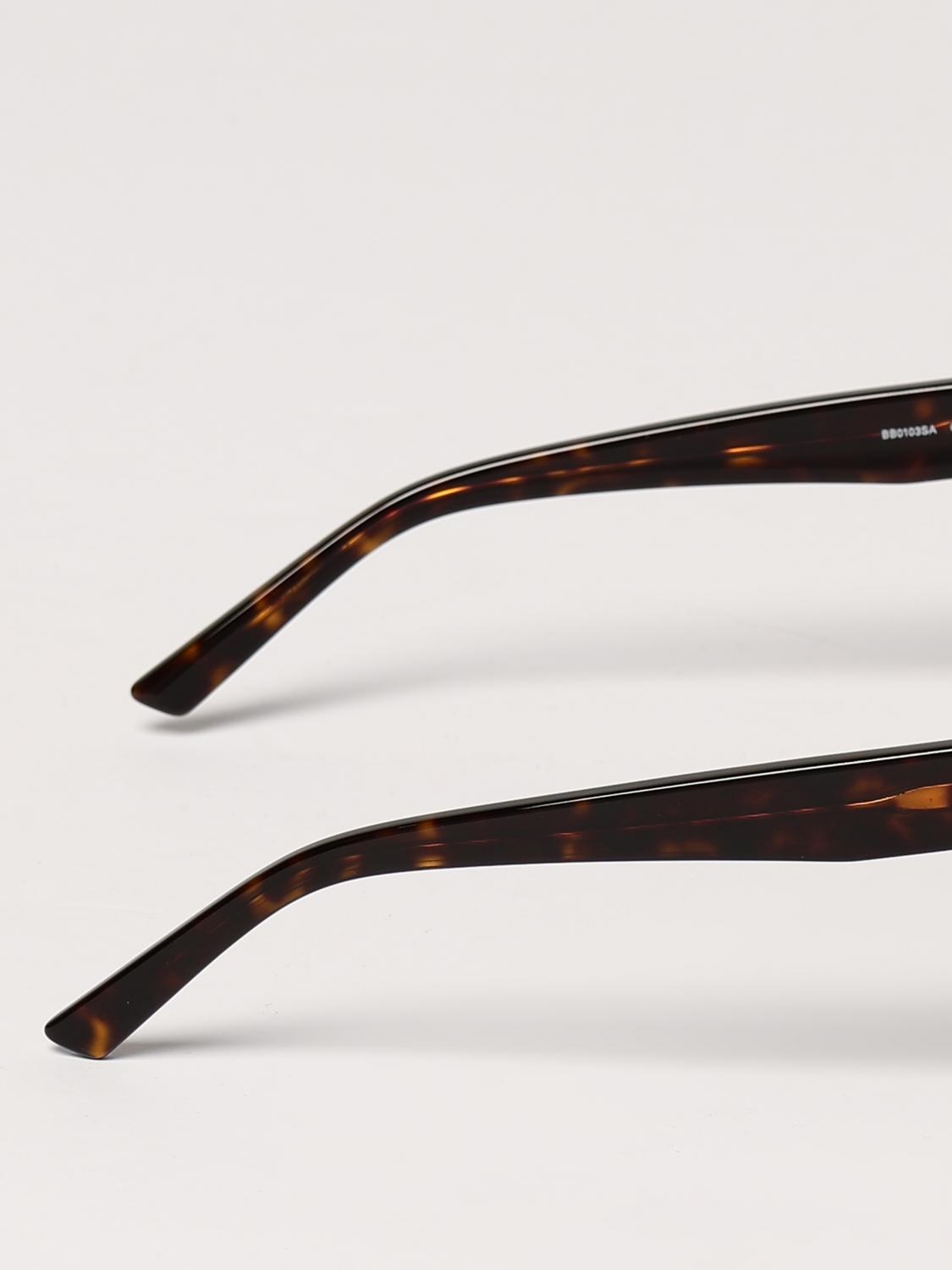 BALENCIAGA GAFAS DE SOL: Gafas de sol BB Balenciaga de acetato, Marrón - Img 4