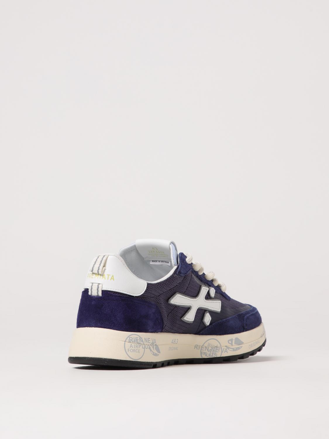PREMIATA BASKETS: Baskets homme Premiata, Bleu - Img 3