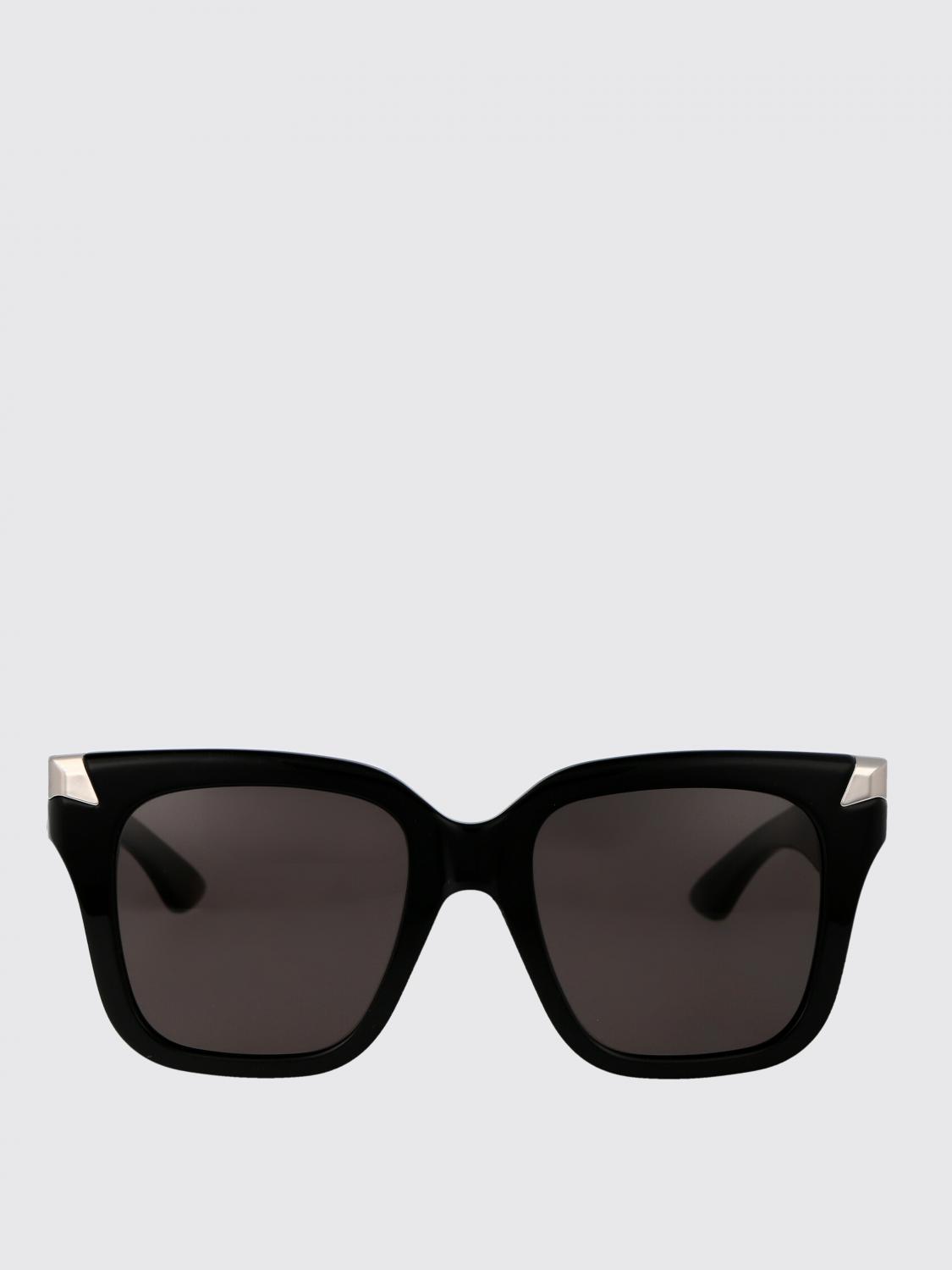 MCQUEEN OCCHIALI DA SOLE: Occhiali da sole AM0440S McQueen in acetato , Nero - Img 2