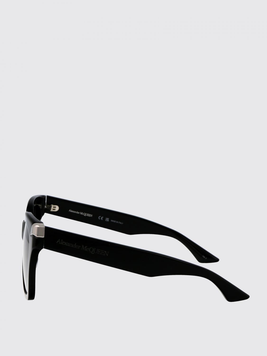 MCQUEEN OCCHIALI DA SOLE: Occhiali da sole AM0440S McQueen in acetato , Nero - Img 4