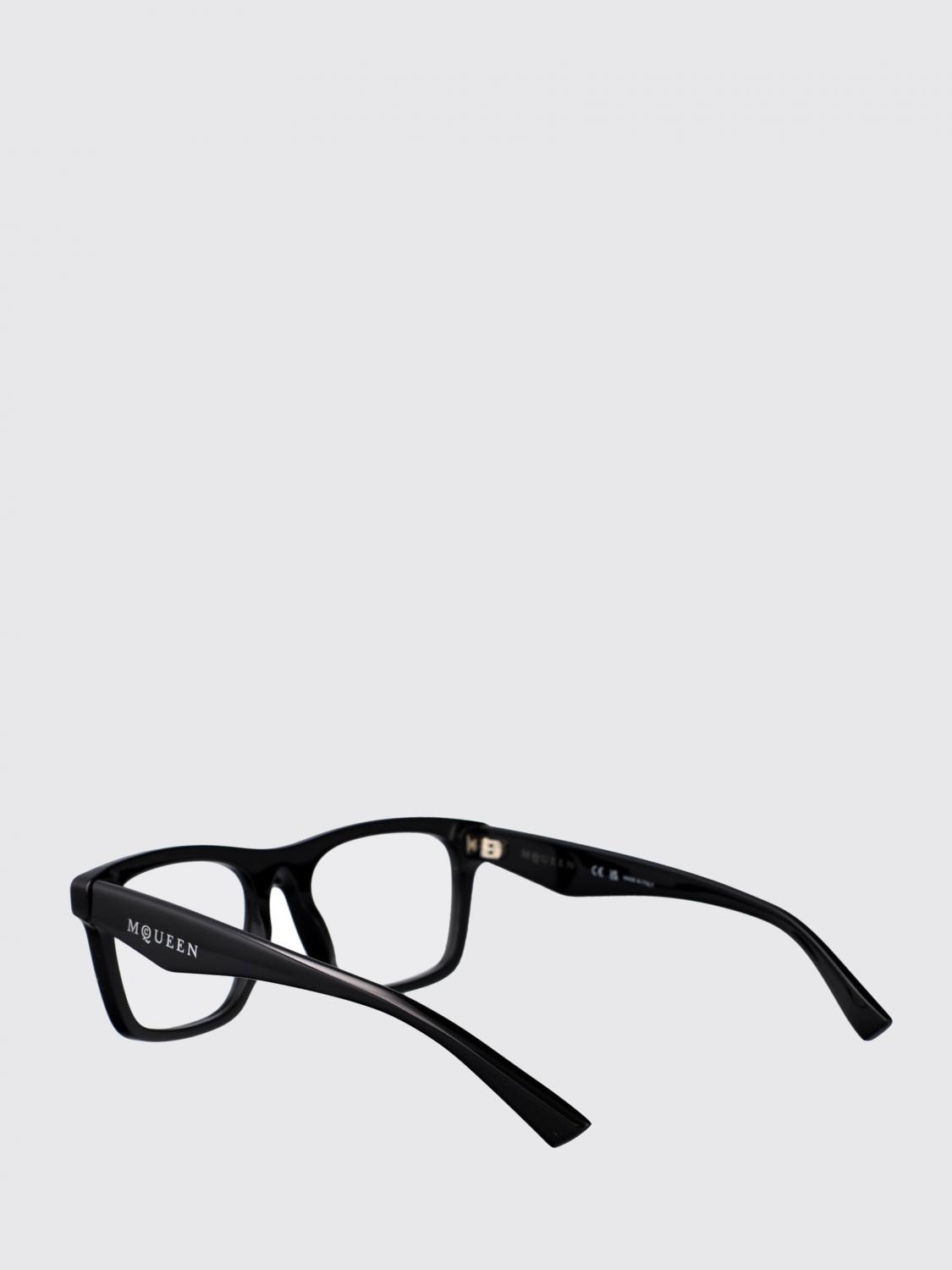 MCQUEEN BRILLEN: Brillen herren McQueen, Schwarz - Img 3