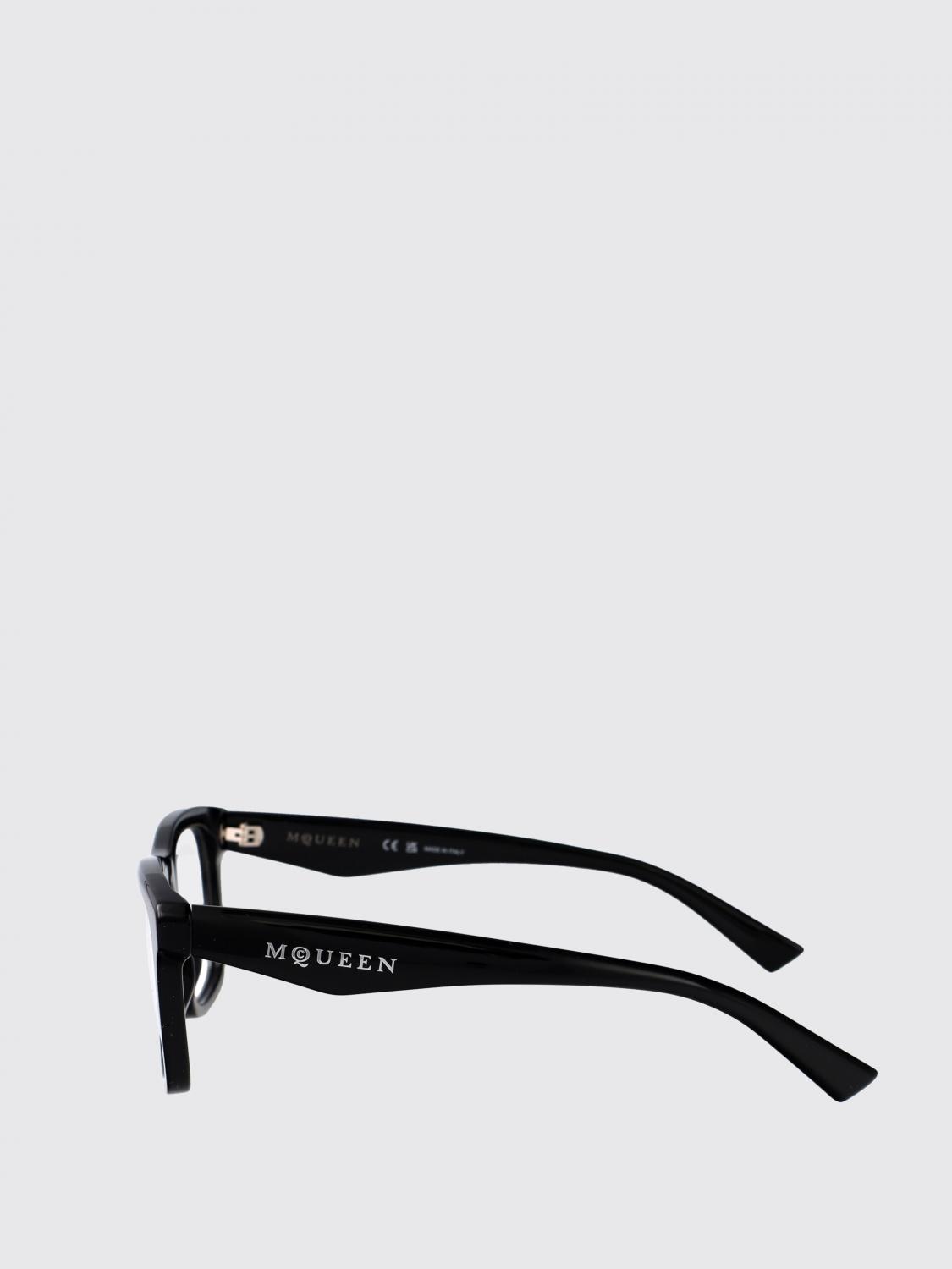 MCQUEEN BRILLEN: Brillen herren McQueen, Schwarz - Img 4