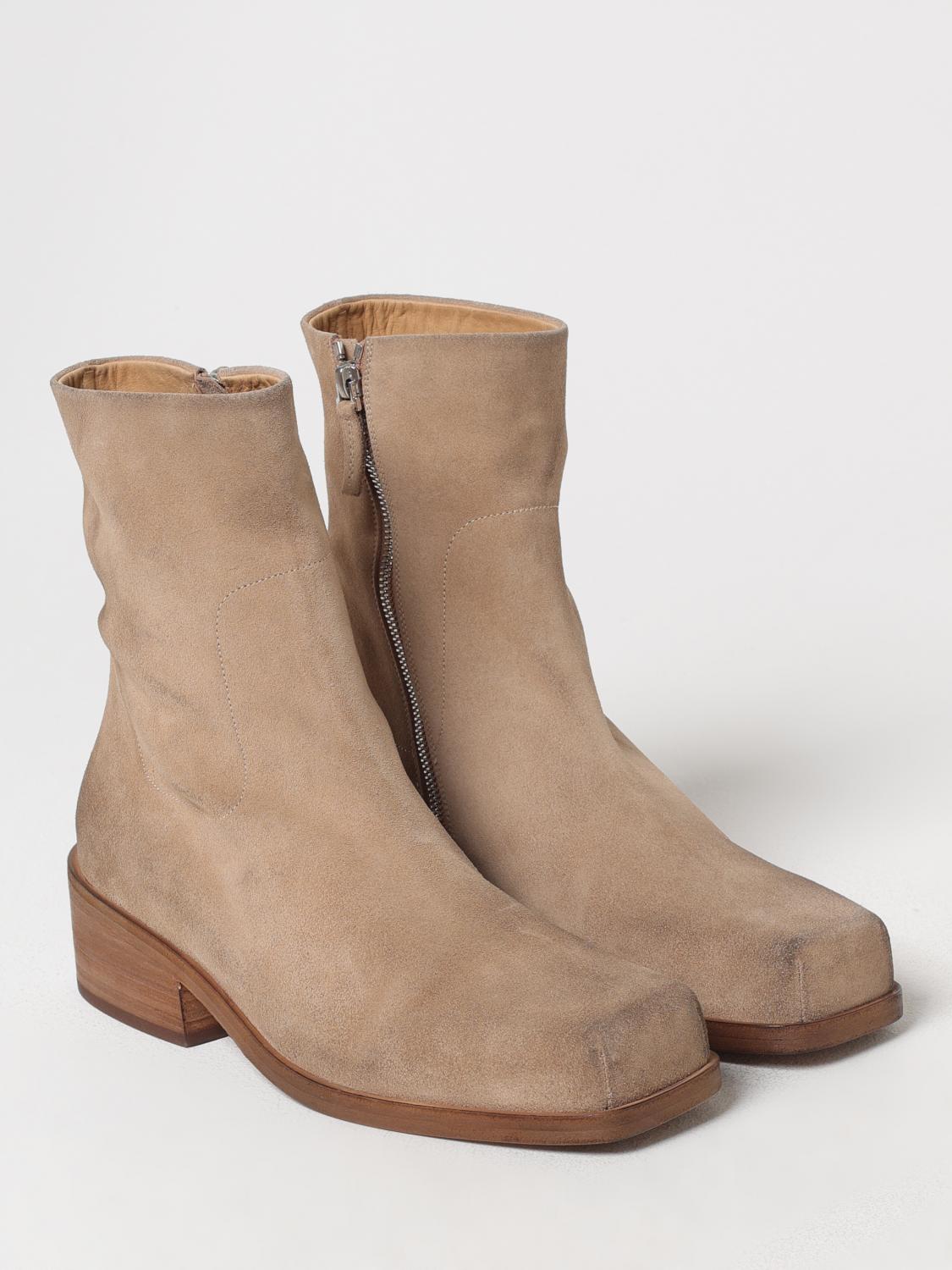 MARSÈLL STIVALETTI: Stivaletto Cassello Marsèll in camoscio used , Beige - Img 2