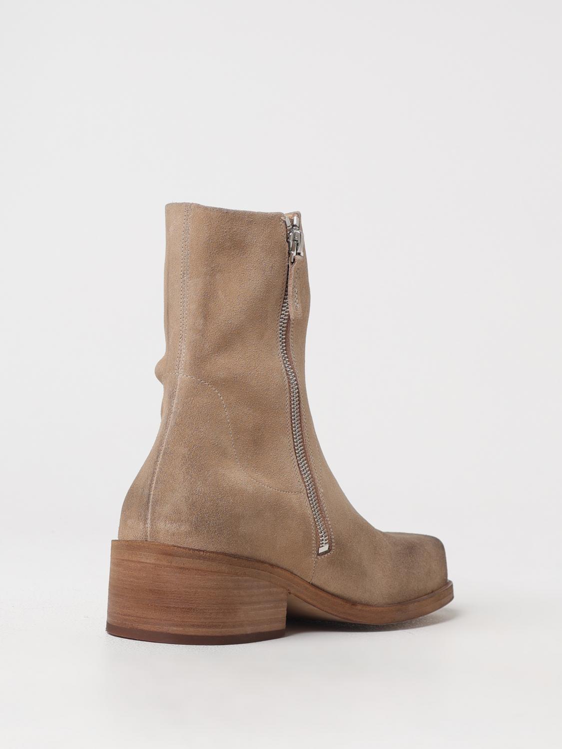 MARSÈLL STIVALETTI: Stivaletto Cassello Marsèll in camoscio used , Beige - Img 3
