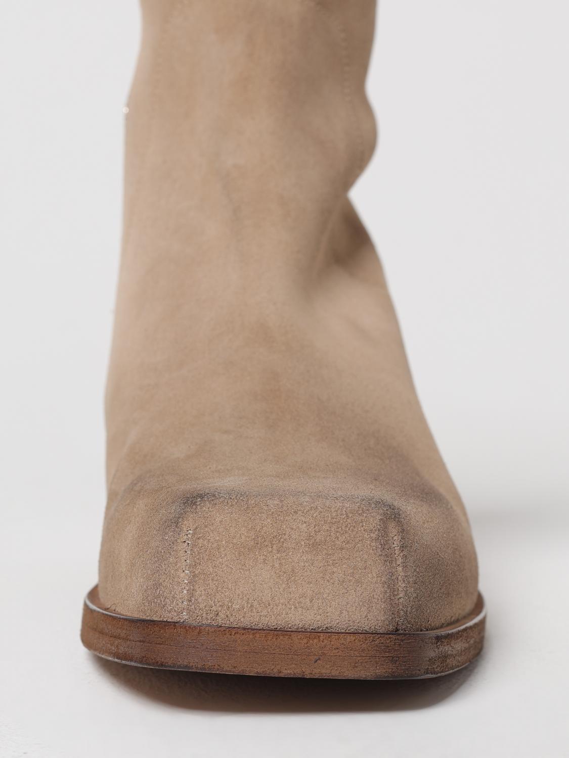 MARSÈLL STIVALETTI: Stivaletto Cassello Marsèll in camoscio used , Beige - Img 4