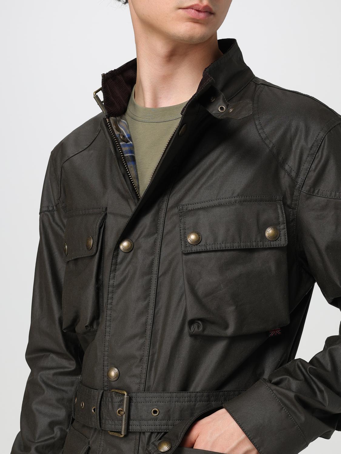BELSTAFF ジャケット: Belstaff Trialmaster ワックスコットンジャケット, グリーン - Img 4