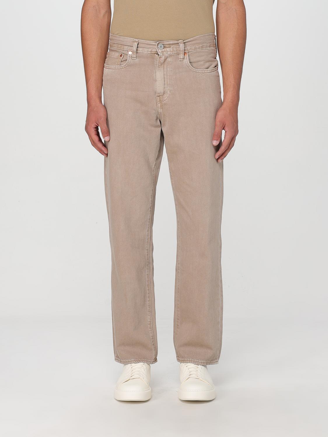 LEVI'S JEANS: Levi's Jeans in Denim, Beige - Img 1