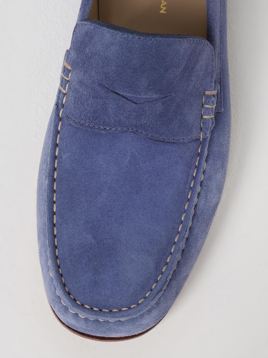 STUART WEITZMAN LOAFERS: Loafers men Stuart Weitzman, Blue - Img 4