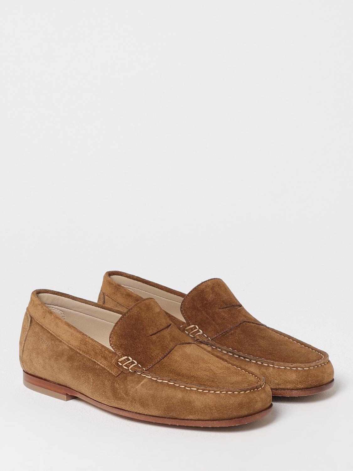 STUART WEITZMAN LOAFERS: Loafers men Stuart Weitzman, Beige - Img 2