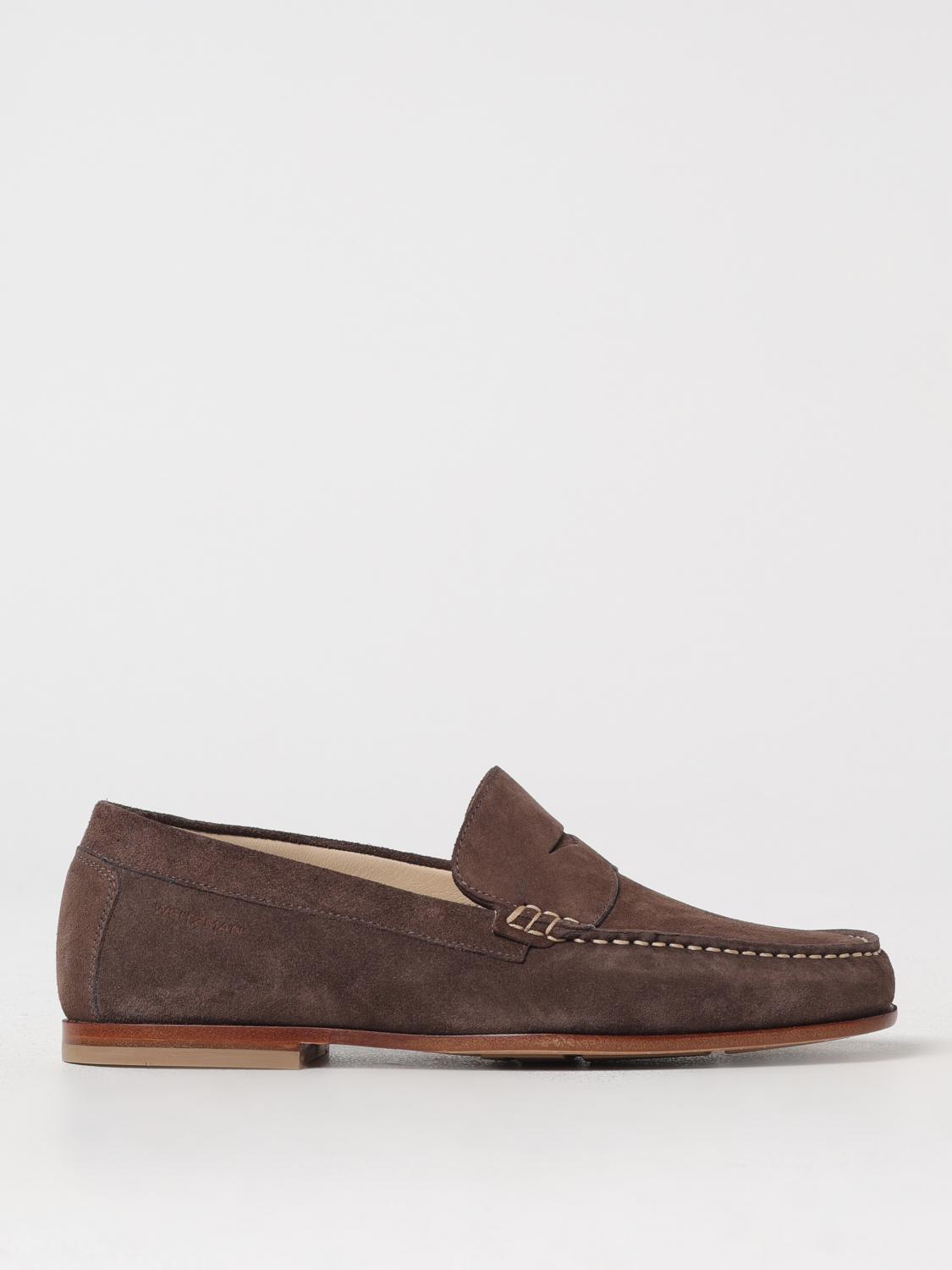 STUART WEITZMAN LOAFERS: Loafers men Stuart Weitzman, Brown - Img 1