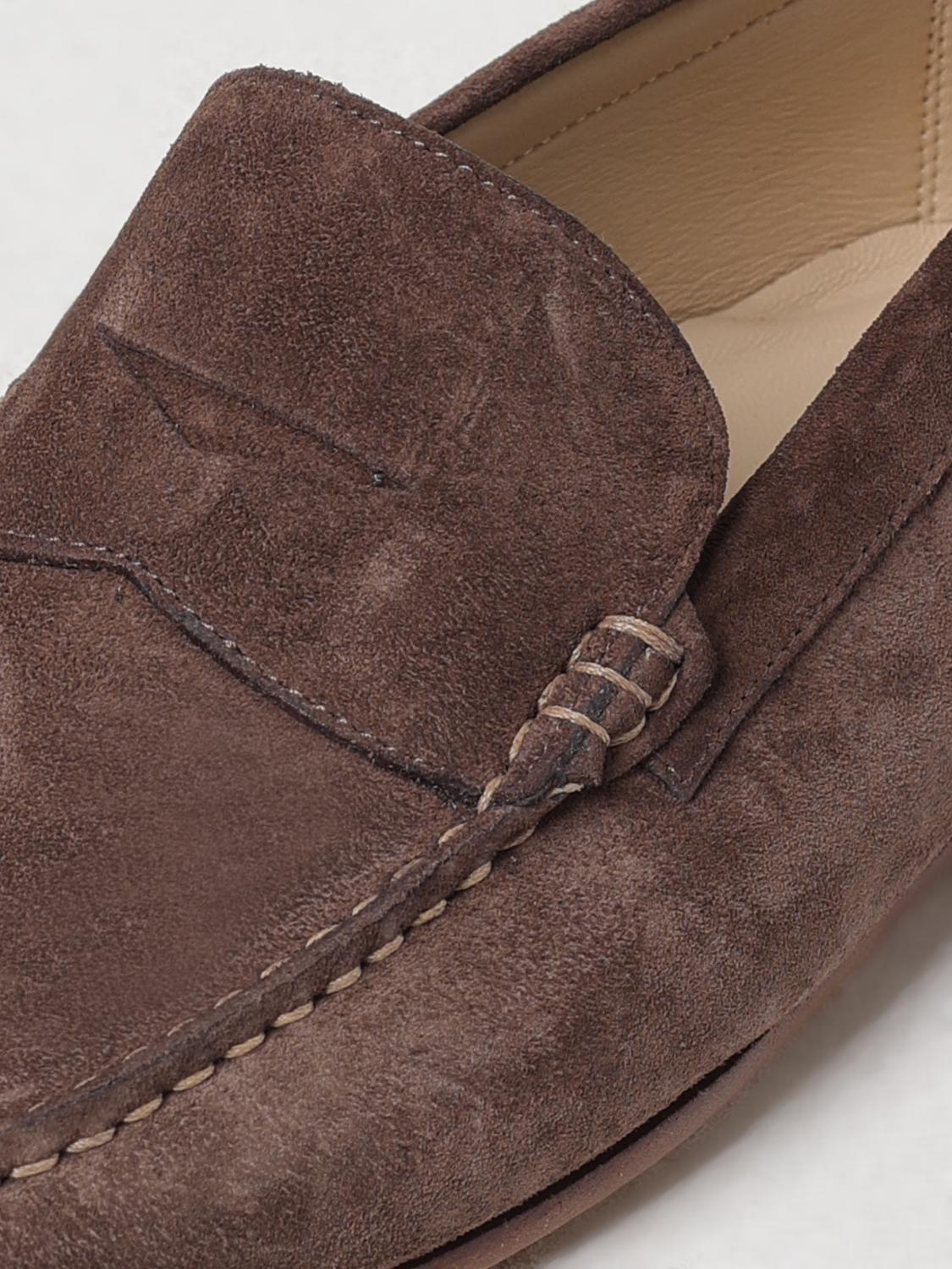 STUART WEITZMAN LOAFERS: Loafers men Stuart Weitzman, Brown - Img 4