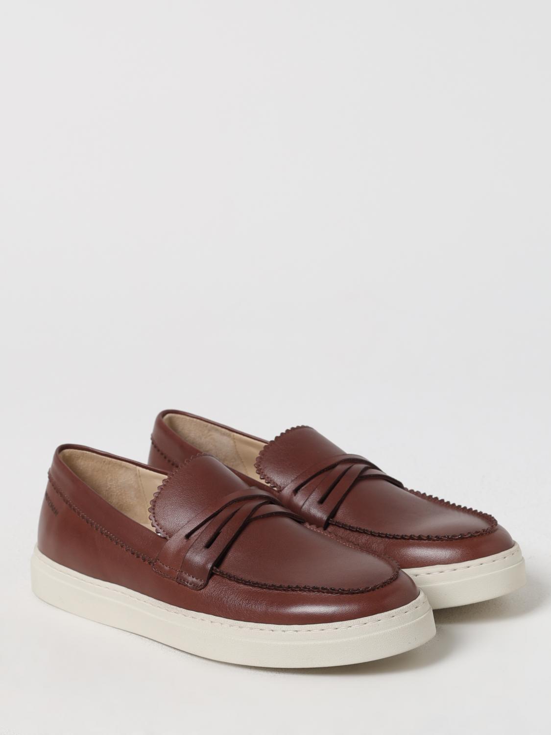 STUART WEITZMAN LOAFERS: Loafers men Stuart Weitzman, Brown - Img 2