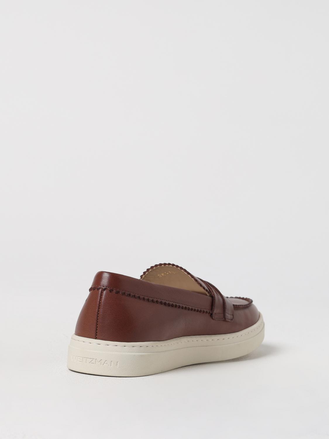 STUART WEITZMAN LOAFERS: Loafers men Stuart Weitzman, Brown - Img 3