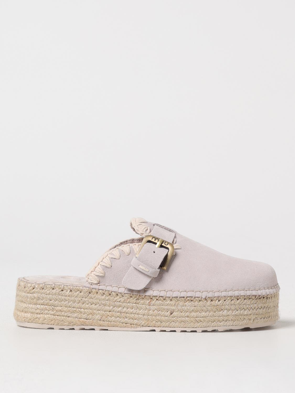 MOU ESPADRILLES: Chaussures compensées femme Mou, Blanc - Img 1