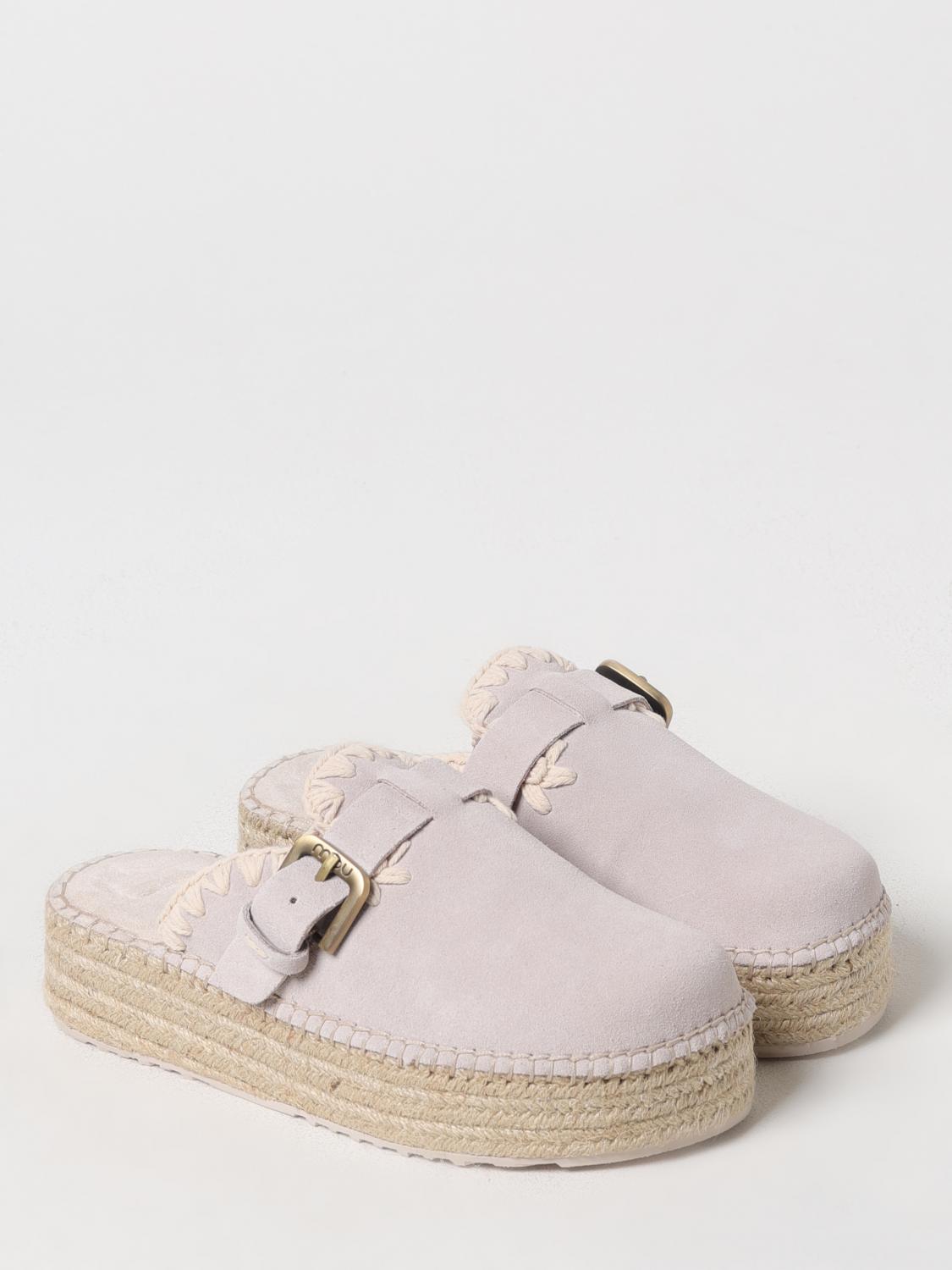 MOU ESPADRILLES: Chaussures compensées femme Mou, Blanc - Img 2