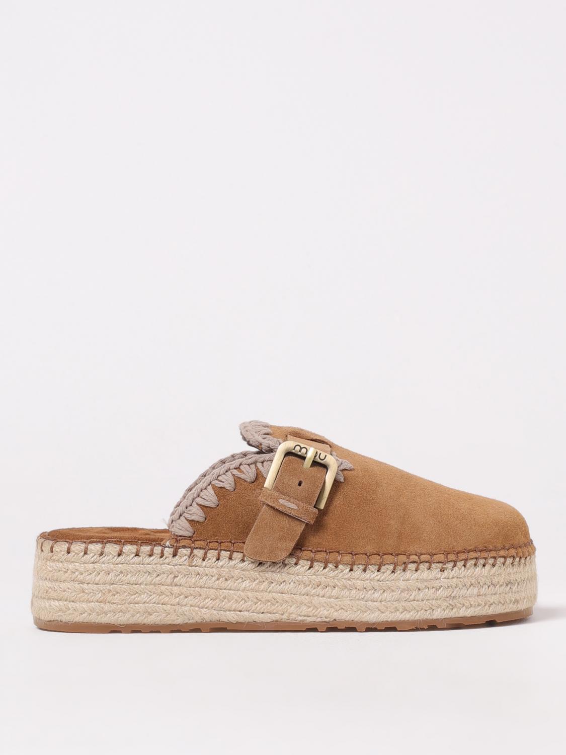 MOU ESPADRILLES: Keilabsatz schuhe damen Mou, Braun - Img 1