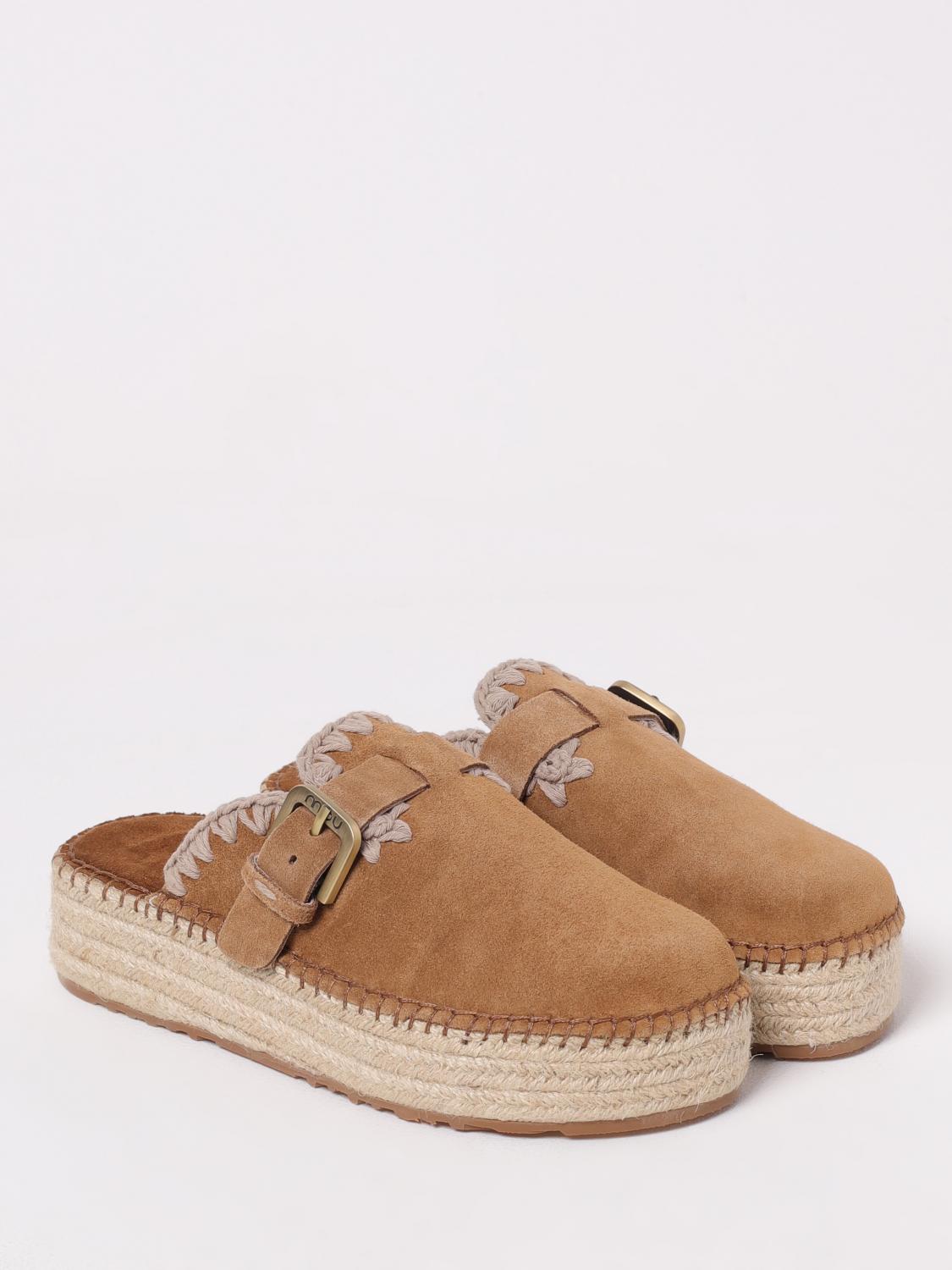 MOU ESPADRILLES: Keilabsatz schuhe damen Mou, Braun - Img 2