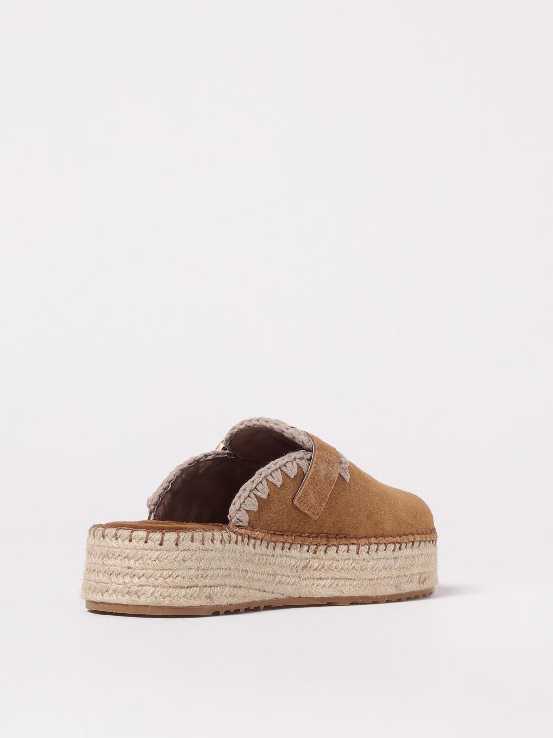 MOU ESPADRILLES: Keilabsatz schuhe damen Mou, Braun - Img 3